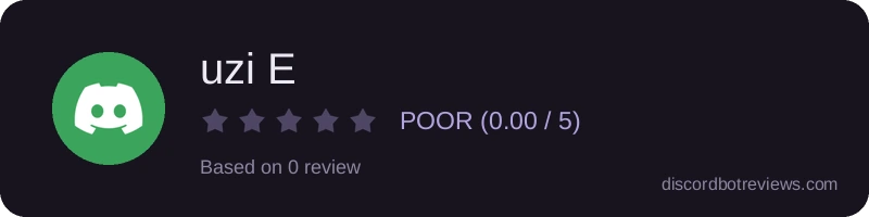 Rating widget preview for uzi E