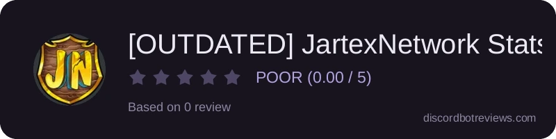 Rating widget preview for [OUTDATED] JartexNetwork Stats