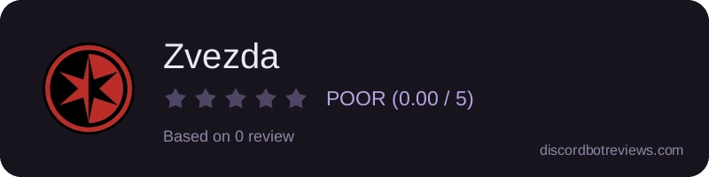 Rating widget preview for Zvezda