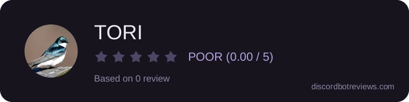 Rating widget preview for TORI