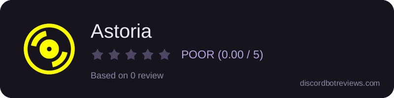 Rating widget preview for Astoria