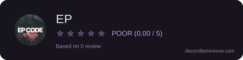 Rating banner for EP