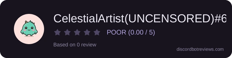 Rating widget preview for CelestialArtist(UNCENSORED)#6147