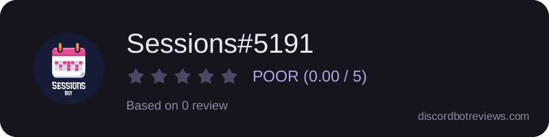 Rating widget preview for Sessions#5191