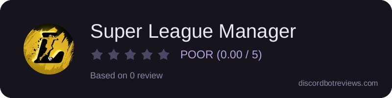 Rating widget preview for Super League Manager
