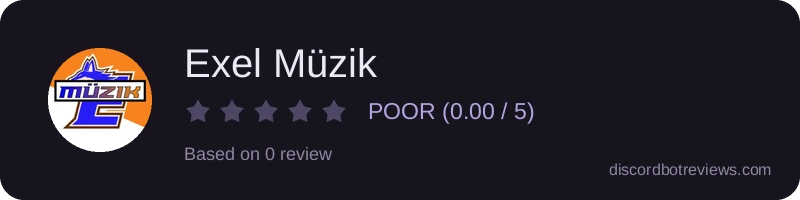 Rating widget preview for Exel Müzik