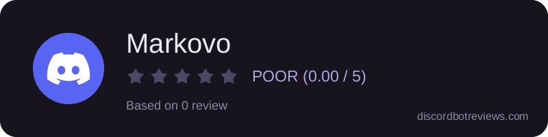 Rating banner for Markovo