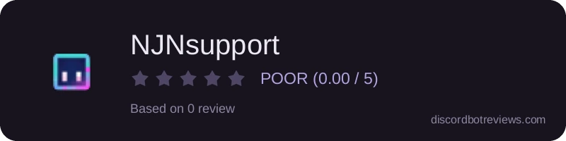 Rating widget preview for NJNsupport