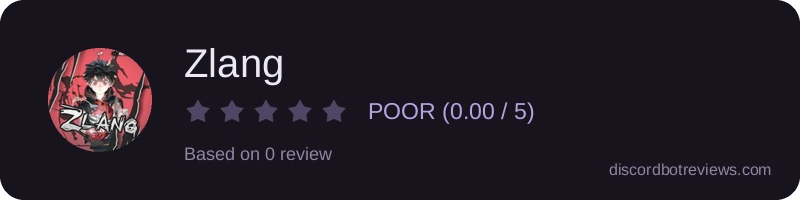 Rating widget preview for Zlang