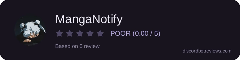 Rating widget preview for MangaNotify