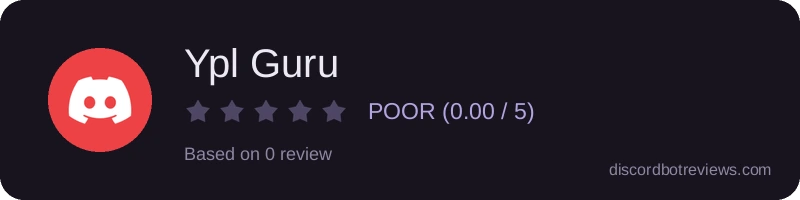 Rating widget preview for Ypl Guru