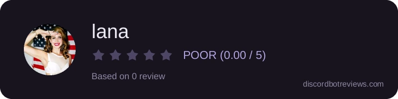 Rating widget preview for lana