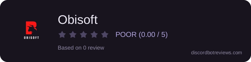 Rating widget preview for Obisoft
