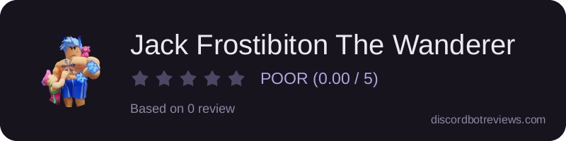 Rating widget preview for Jack Frostibiton The Wanderer