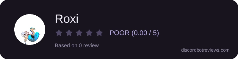 Rating banner for Roxi