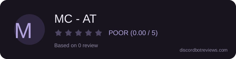 Rating widget preview for MC - AT