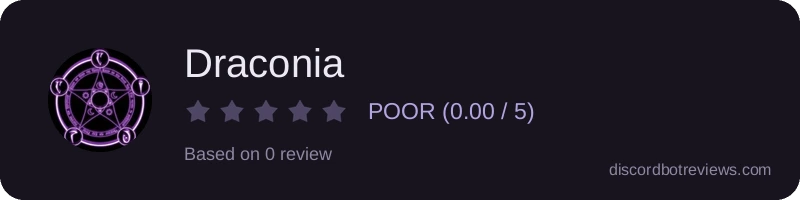 Rating widget preview for Draconia