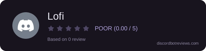 Rating widget preview for Lofi