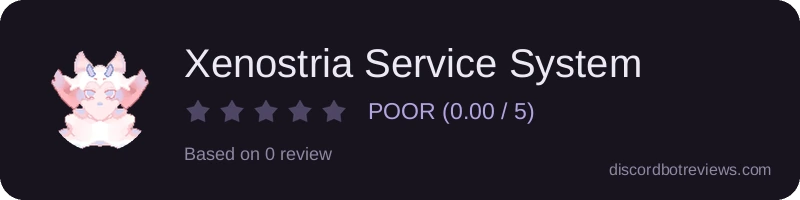 Rating widget preview for Xenostria Service System