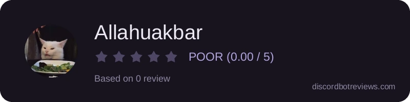 Rating banner for Allahuakbar