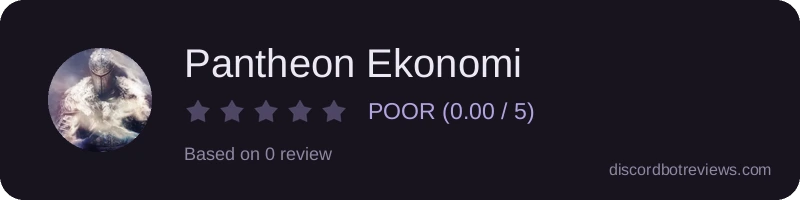 Rating widget preview for Pantheon Ekonomi