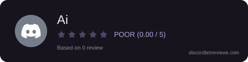 Rating widget preview for Ai