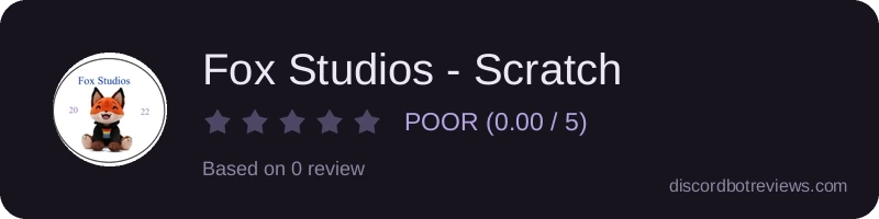 Rating widget preview for Fox Studios - Scratch