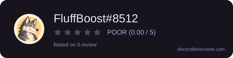 Rating widget preview for FluffBoost#8512