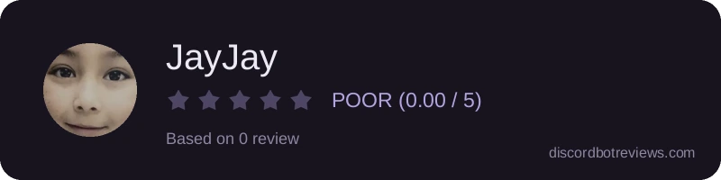 Rating widget preview for JayJay