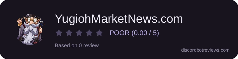 Rating widget preview for YugiohMarketNews.com