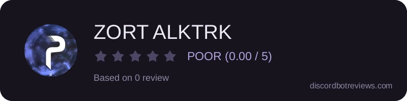 Rating widget preview for ZORT ALKTRK