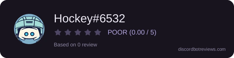 Rating widget preview for Hockey#6532