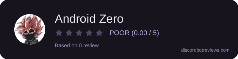 Rating banner for Android Zero