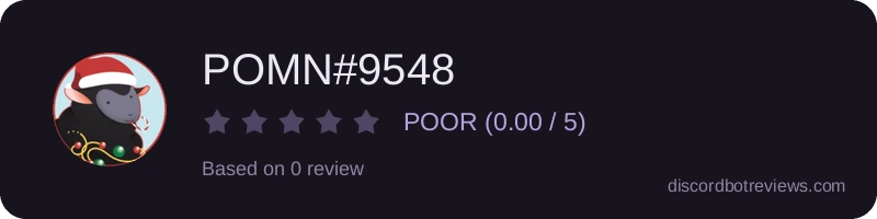 Rating widget preview for POMN#9548
