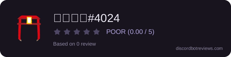 Rating banner for おみくじ#4024