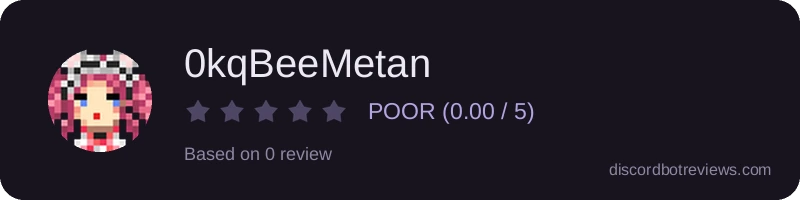 Rating widget preview for 0kqBeeMetan