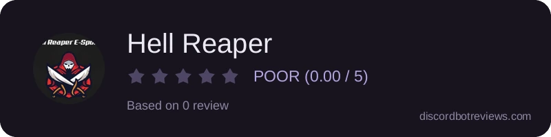 Rating widget preview for Hell Reaper