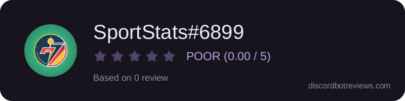 Rating widget preview for SportStats#6899