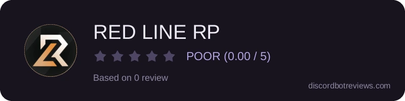 Rating widget preview for RED LINE RP