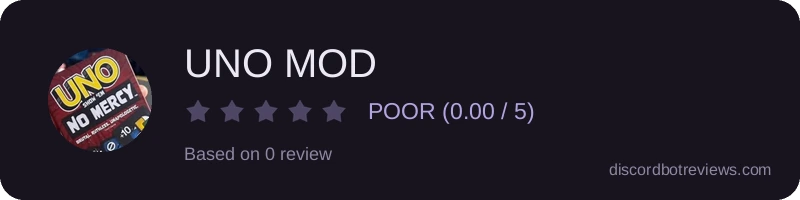 Rating banner for UNO MOD