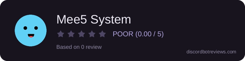 Rating banner for Mee5 System