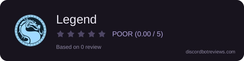 Rating banner for Legend