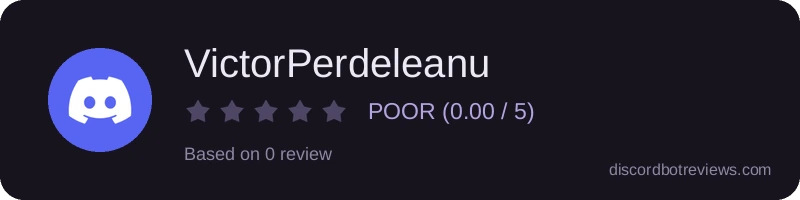 Rating widget preview for VictorPerdeleanu