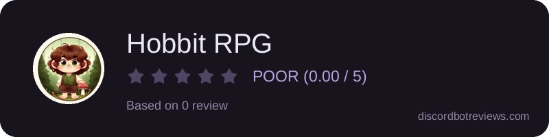 Rating widget preview for Hobbit RPG