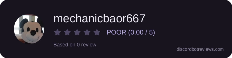 Rating widget preview for mechanicbaor667