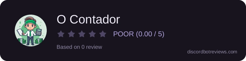 Rating widget preview for O Contador