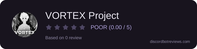 Rating widget preview for VORTEX Project