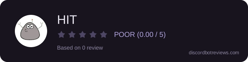 Rating widget preview for HIT