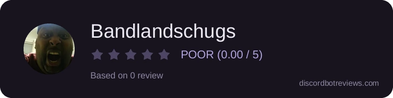 Rating widget preview for Bandlandschugs