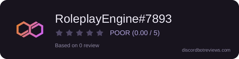 Rating widget preview for RoleplayEngine#7893